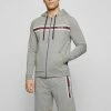 BOSS AUTHENTIC - Zip-up Sweatshirt - Grey