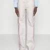 BOSS MODERN WIDE - Flared Jeans - Light Pastel Pink -BOSS Sales Store 7ee07cb717e94eb4a583e737651b93fb