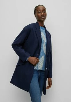 BOSS CASETTO - Short Coat - Open Blue Six