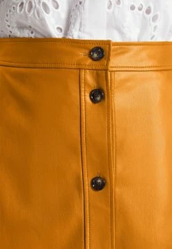 BOSS C_VALELU - A-line Skirt - Dark Orange -BOSS Sales Store 7f24bab780504880bbdb2f39da1bc060