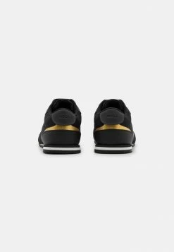 BOSS RUSHAM - Trainers - Black/gold -BOSS Sales Store 7f8a1208f8b048fa951480442ef75bcd