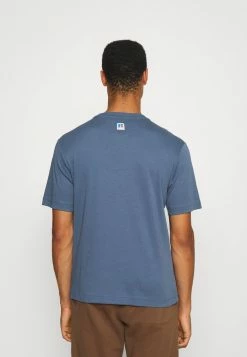 BOSS X RUSSELL ATHLETIC - Print T-shirt - Bright Blue -BOSS Sales Store 7fd0448ef51c4e0e95e8a2a60398764e