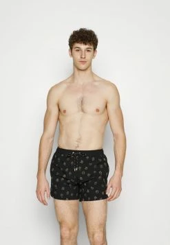 BOSS WHITE SHARK - Swimming Shorts - Black