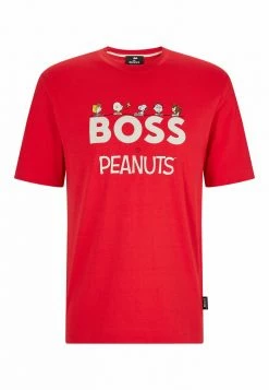 BOSS CHARL IN - Print T-shirt - Red Thirteen