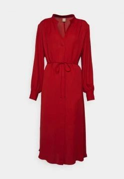 BOSS DIBANORA - Shirt Dress - Red Three -BOSS Sales Store 80b4f0614ff7484f892fa805d4c3bc03