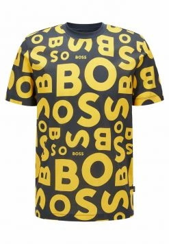 BOSS TIBURT - Print T-shirt - Dark Blue Four -BOSS Sales Store 8124c2115552433d9253a3f966990158