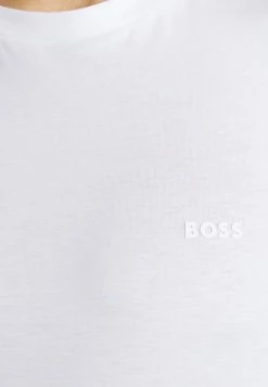 BOSS THOMPSON - Basic T-shirt - White -BOSS Sales Store 8144af3eca454eab93ef0bc36d024dca