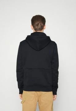 BOSS SEEGER - Zip-up Sweatshirt - Dark Blue -BOSS Sales Store 8148ed10dff047908ed8ef863b6ccb00