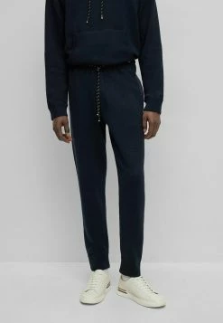 BOSS LACRI - Tracksuit Bottoms - Dark Blue Four