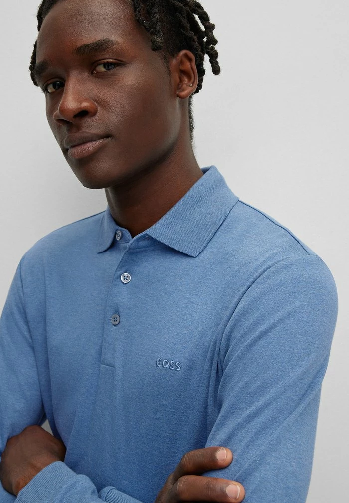 BOSS PADO - Polo Shirt - Bright Blue 6 BOSS PADO - Polo Shirt - Bright Blue - Image 4