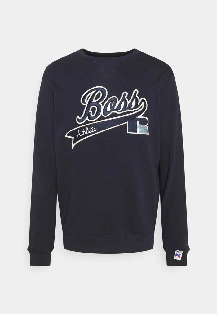 BOSS X RUSSELL ATHLETIC STEDMAN - Sweatshirt - Navy 6 BOSS X RUSSELL ATHLETIC STEDMAN - Sweatshirt - Navy - Image 4
