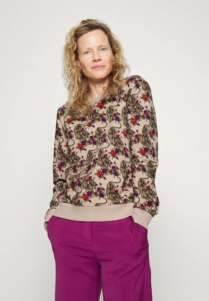 ELABOSS ALLOVER - Sweatshirt - Beige 7 ELABOSS ALLOVER - Sweatshirt - Beige - Image 5