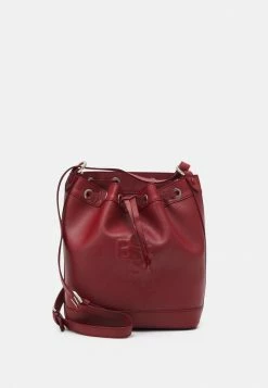 BOSS CELIA DRAWSTRING - Across Body Bag - Medium Red