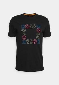 BOSS TEESQUARE - Print T-shirt - Black -BOSS Sales Store 83b4b461b16f4eb6a5950c9ddc6e09d4