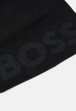 BOSS LAMICHETTO UNISEX - Beanie - Black -BOSS Sales Store 83ffc5f42e474e6d894c2c1e03b2e1b5
