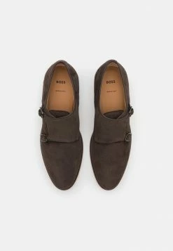 BOSS HONORD MONK - Slip-ons - Dark Brown -BOSS Sales Store 843eb815b7fe40e09e058d6e8fbe23b7