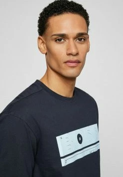 BOSS Print T-shirt - Dark Blue Two -BOSS Sales Store 848d091b95ec435ea8441309baa8844c