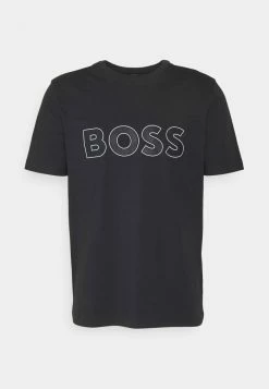 BOSS TEE - Print T-shirt - Dark Blue -BOSS Sales Store 84e6da9f624c4e1ca04cdfdb399c40c2