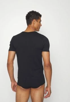 BOSS MODERN 2 PACK - Undershirt - Black -BOSS Sales Store 85403b249f9a4c47b5c46461cb6edf0f