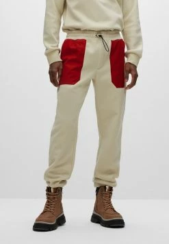 BOSS Tracksuit Bottoms - Open White