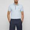 BOSS PAULE - Polo Shirt - Light Blue Three 2 BOSS PAULE - Polo Shirt - Light Blue Three -BOSS Sales Store 85a9eb227dfa4b34aa94ae5e1a7d9bca