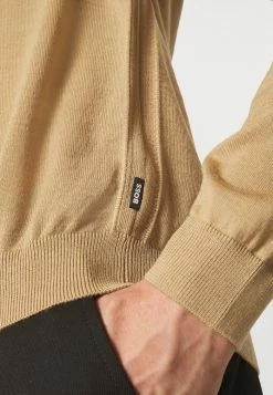 BOSS LENO - Jumper - Medium Beige -BOSS Sales Store 85abbf23c1ff4a1988282b711df294e0