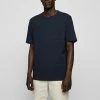 BOSS TEMPESTSHORT - Basic T-shirt - Dark Blue Four 2 BOSS TEMPESTSHORT - Basic T-shirt - Dark Blue Four -BOSS Sales Store 85d72f89d06e4f10be5fd65e472130b0