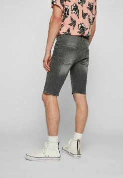 BOSS Denim Shorts - Grey -BOSS Sales Store 86a9eab79f624bc6987f37bd8f63d0ed