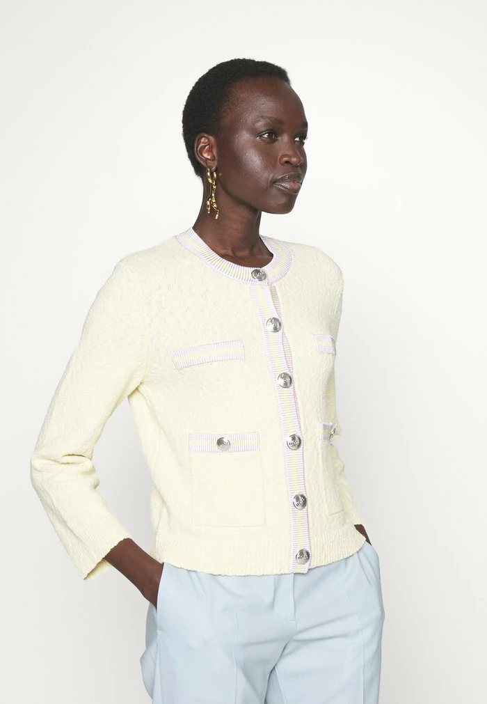 BOSS FLARVIE - Cardigan - Yellow 7 BOSS FLARVIE - Cardigan - Yellow - Image 5