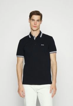 BOSS PADDY CURVED - Polo Shirt - Dark Blue