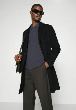 BOSS HYDE - Classic Coat - Black -BOSS Sales Store 877fa5653d68415f863baa185f83cd9b