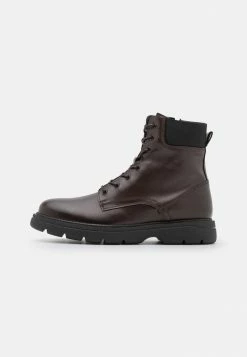 BOSS JACOB - Lace-up Ankle Boots - Dark Brown