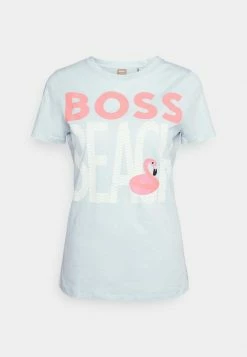 BOSS EDIARY - Print T-shirt - Navy -BOSS Sales Store 87c070eefa40458bb530ae5757699449