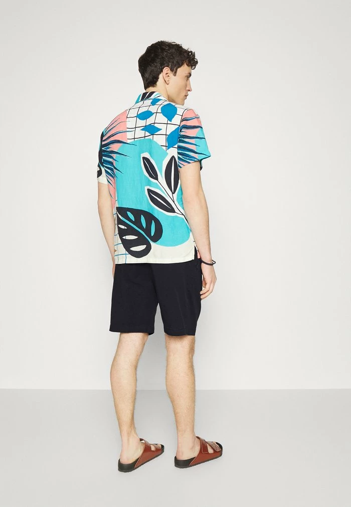 BOSS KEDNO PLEATS - Shorts - Dark Blue 5 BOSS KEDNO PLEATS - Shorts - Dark Blue - Image 3