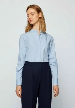 BOSS BEFELIZE - Button-down Blouse - Light Blue