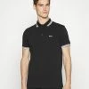 BOSS PADDY CURVED - Polo Shirt - Black