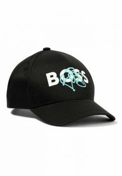 BOSS FEGRAFFITTI_EC - Cap - Black One -BOSS Sales Store 89e04213e5324c27a554a205255efcd6