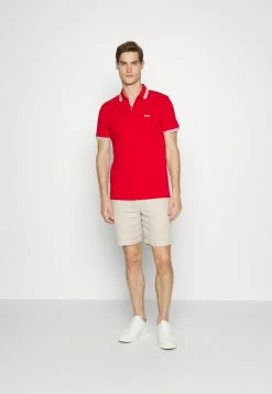 BOSS PADDY CURVED - Polo Shirt - Medium Red -BOSS Sales Store 89fe8cb356b24bde89956aefec000da8