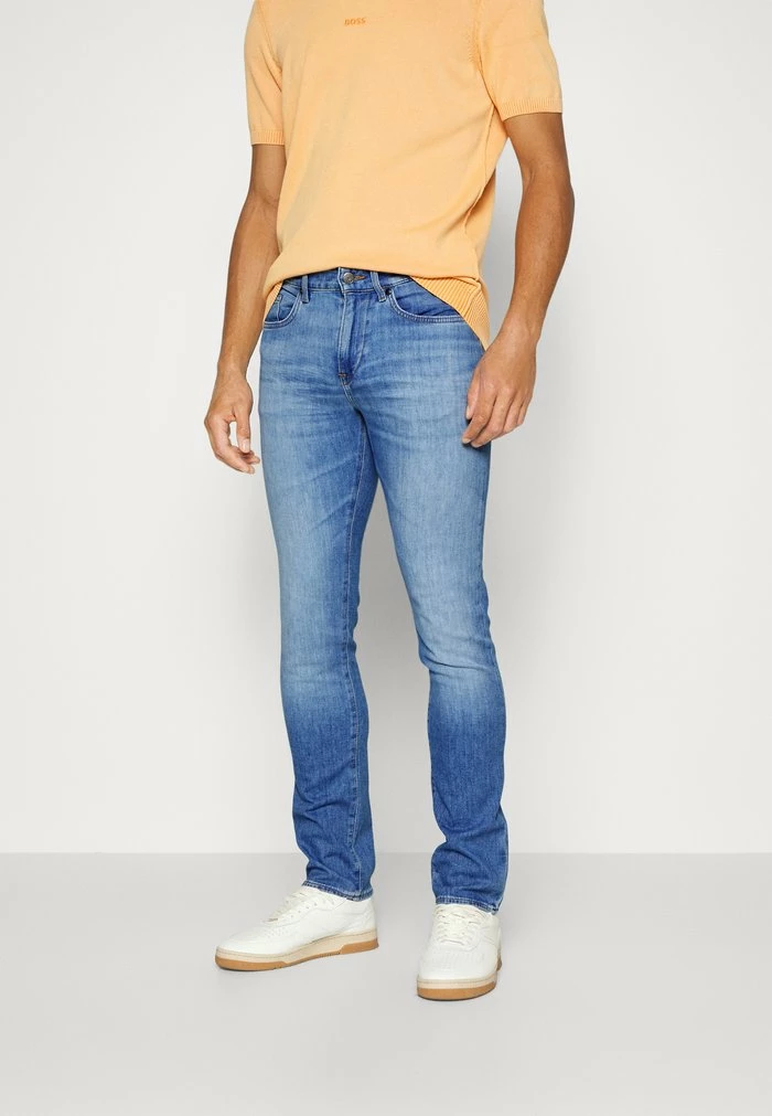 BOSS DELAWARE3-1 - Slim Fit Jeans - Bright Blue 3 BOSS DELAWARE3-1 - Slim Fit Jeans - Bright Blue