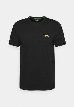 BOSS TEE CURVED - Basic T-shirt - Black