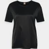 BOSS ESANDY - Basic T-shirt - Black -BOSS Sales Store 8a4b4862dd3343c6be5222eef345c871
