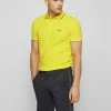 BOSS PAUL CURVED - Polo Shirt - Yellow Nineteen -BOSS Sales Store 8a54b9b197cd4f329d91524b82146e2d