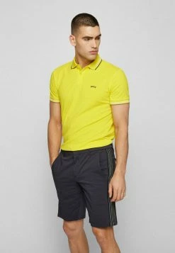 BOSS PAUL CURVED - Polo Shirt - Yellow Nineteen