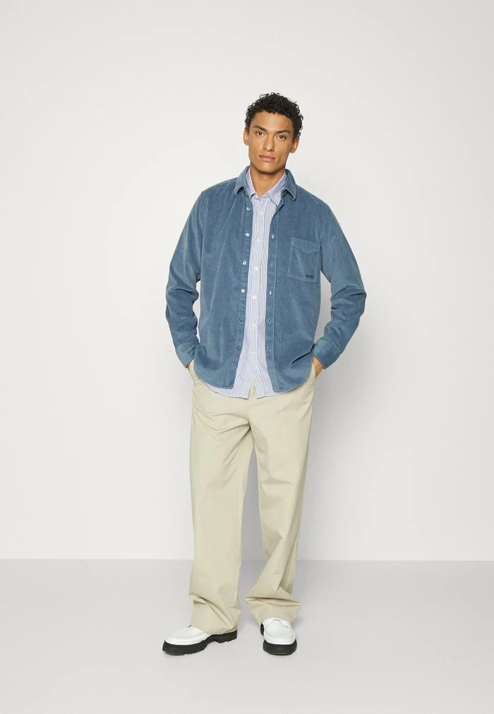 BOSS ROGER - Shirt - Bright Blue 4 BOSS ROGER - Shirt - Bright Blue - Image 2