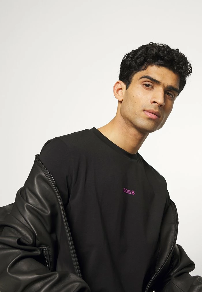 BOSS HADIKO CURVED - Tracksuit Bottoms - Black 6 BOSS HADIKO CURVED - Tracksuit Bottoms - Black - Image 4