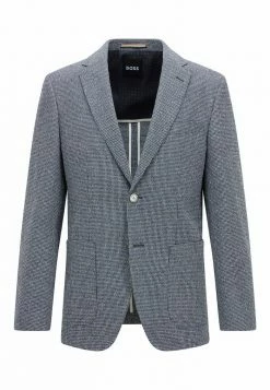 BOSS JANSON - Blazer Jacket - Dark Blue -BOSS Sales Store 8c6f6cba24ca4c049a22920111fdc773