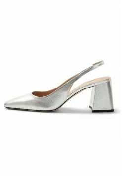 BOSS CHARLOTTE - Classic Heels - Silver