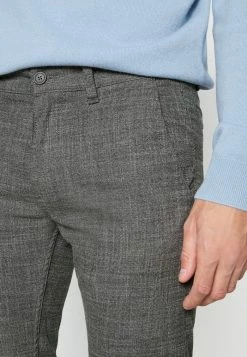 BOSS SCHINO SLIM - Trousers - Medium Grey -BOSS Sales Store 8ca4583fd5794215b030193b4ea6e73d