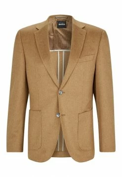 BOSS JANSON - Blazer Jacket - Beige -BOSS Sales Store 8d44b004b99e4d25bbf97ecc6d4b84a7