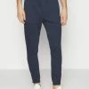 BOSS HADIKO CURVED - Tracksuit Bottoms - Navy